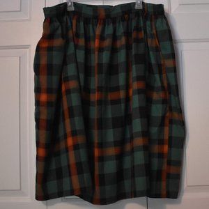 ModCloth x Collectif Fireplace Stories Swing Skirt Size 22